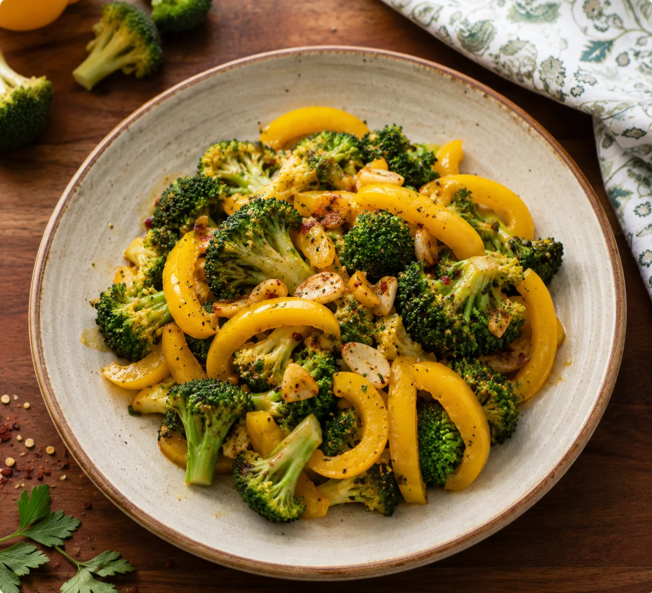 Yellow Garden Crunch Bowl